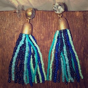 J.Crew beaded earrings